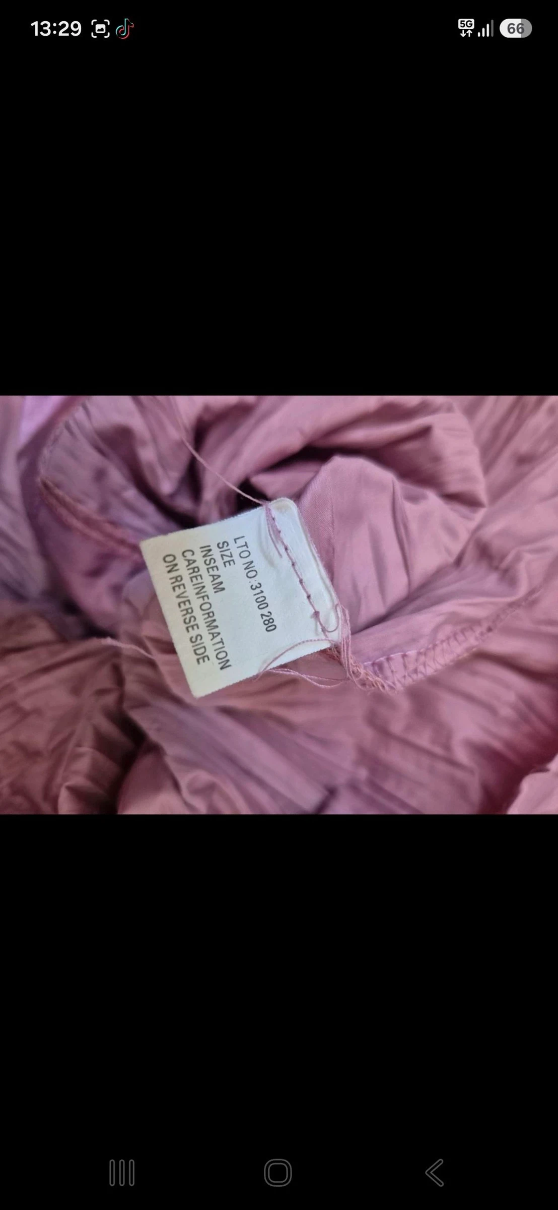 Blusa rosa manga larga. Fini. Tamanho único – photo 9
